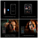 Dyson Airwrap i.d.™ multi-styler and dryer Curly+Coily,Bluetooth Connected, No Heat Damage, 6-in-1 Versatility, Intelligent Hair Styler